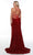 Alyce Paris - 61147 Sequined Cowl Gown With Slit Special Occasion Dress