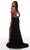 Alyce Paris - 61147 Sequined Cowl Gown With Slit Special Occasion Dress