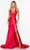 Alyce Paris - 61160 Sleeveless Stretch Satin Dress Prom Dresses 000 / Watermelon