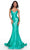 Alyce Paris - 61169 Long V-Neck Mermaid Gown Special Occasion Dress