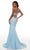 Alyce Paris - 61175 Jewel Strewn Gown With Slit Special Occasion Dress