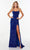 Alyce Paris - 61186 Sequin Cutout Back Gown Special Occasion Dress 000 / Royal