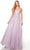 Alyce Paris 61299 - Scoop Floral Lace Prom Gown Special Occasion Dress 000 / Orchid