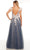 Alyce Paris 61306 - Floral Appliqued A-Line Prom Gown Special Occasion Dress