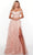 Alyce Paris 61308 - Floral Dress Evening Dresses 000 / Rosewater