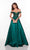 Alyce Paris 61324 - Off  Shoulder Mikado Dress Special Occasion Dress