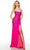 Alyce Paris 61363 - Sleeveless Dress Evening Dresses 000 / Electric Fuchsia