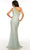 Alyce Paris 61369 - Feathered Asymmetric Neck Prom Gown Special Occasion Dress
