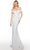 Alyce Paris 61373 - Feathered Sweetheart Sequin Prom Gown Special Occasion Dress 000 / Magic Opal