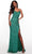 Alyce Paris 61390 - Sequin Cowl Neck Evening Dress Special Occasion Dress 000 / Jade