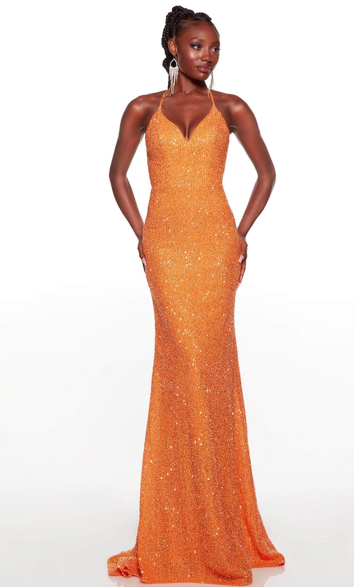Alyce Paris 61396 - V-Neck Sequin Sheath Prom Gown – Couture Candy