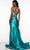 Alyce Paris 61436 - Knotted Deep V-Neck Prom Gown Special Occasion Dress
