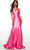 Alyce Paris 61437 - Satin Prom Dress Special Occasion Dress 000 / Shocking Pink