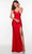 Alyce Paris 61443 - Sleeveless Dress Special Occasion Dress 000 / Red