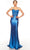 Alyce Paris 61457 - Applique Corset Prom Dress Special Occasion Dress 000 / Royal