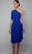 Alyce Paris 70006 - One-Shoulder Sleeve Formal Dress Special Occasion Dress 000 / Cobalt