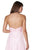 Alyce Paris B'Dazzle Ruched Chiffon Dress 35418 CCSALE 16 / Pink