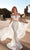 Alyce Paris - Cap Sleeve Bridal Gown With Overskirt 7020 - 1 pc Diamond White In Size 8 Available CCSALE 8 / Diamond White
