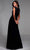 Alyce Paris - Cap Sleeve Ornate Lace Bodice Dress 27504 CCSALE