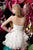 Alyce Paris Flared Ruffles Strapless Cocktail Dress 3545 CCSALE 0 / White