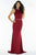 Alyce Paris Prom Collection Gown 8007 CCSALE 10 / Wine