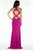 Alyce Paris Prom Collection Jersey Gown 8008 CCSALE 8 / Navy