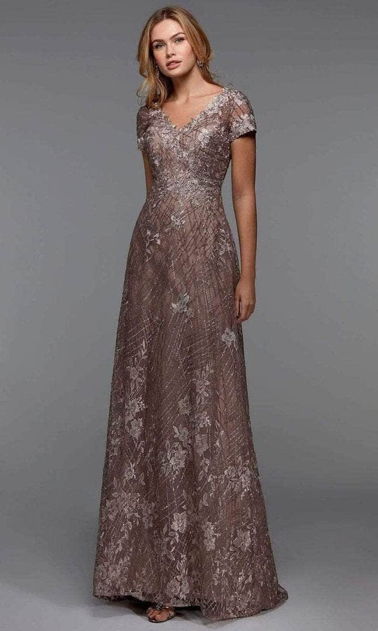 Alyce Paris - Sequin Lace A-Line Formal Dress 27525