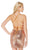 Alyce Paris - Sequined Deep V-neck Sheath Dress 4057 CCSALE