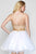 Alyce Paris Strapless Gold Beaded Tulle Cocktail Dress 3690 - 1 Pc. White/Gold in size 00 Available CCSALE 00 / White/Gold