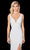 Amarra - 20129 Sleeveless Plunging V-Neck High Slit Jersey Dress Wedding Dresses