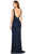 Amarra - 20910 Illusion Plunging Neck Fully Beaded Fitted Gown Evening Dresses