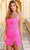 Amarra 87137 - Sleeveless Sequin Cocktail Dress Cocktail Dresses 00 / Neon Pink