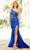Amarra 87169 - One Sleeve Butterfly Long Dress Prom Dresses 00 / Royal Blue