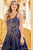 Amarra 87172 - Embellished Scoop Neck Long Gown Prom Dresses