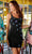 Amarra 87190 - Butterfly Motif Sheath Cocktail Dress Cocktail Dresses 00 / Black