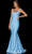 Amarra 87243 - Scoop Neck Mermaid Prom Dress Special Occasion Dress 00 / Light Blue