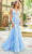Amarra 87317 - Floral Sequin Trumpet Prom Gown Special Occasion Dress