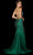Amarra 87350 - Plunging V-Neck Embellished Prom Gown Special Occasion Dress