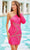 Amarra 87424 - One Shoulder Bishop Sleeve Cocktail Dress Cocktail Dresses