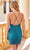 Amarra 87435 - V-neck Crisscross Back Cocktail Dress Cocktail Dresses