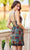Amarra 87456 - Fully Sequined V-neck Short Dress Cocktail Dresses