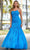 Amarra 88530 - Mermaid Tulle Prom Gown Special Occasion Dress 00 / Peacock