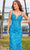 Amarra 88554 - Plunging V-Neck Evening Gown Special Occasion Dress