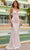 Amarra 88586 - Sequined Empire Waist Prom Gown Special Occasion Dress 00 / Champagne