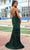 Amarra 88591 - V-Neck High Slit Evening Gown Special Occasion Dress
