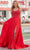 Amarra 88614 - Scoop Neck Prom Gown Special Occasion Dress 00 / Red