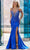 Amarra 88642 - Cold Shoulder Embellished Trumpet Dress Evening Dresses
