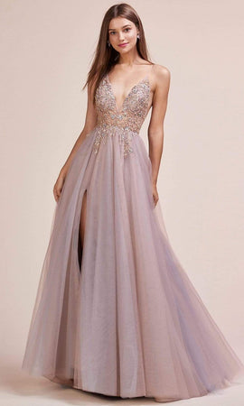Andrea and Leo Tulle A-Line Gown