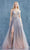 Andrea and Leo - A0850 Applique Deep V Neck A-Line Gown Bridesmaid Dresses