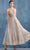 Andrea and Leo - A0987 Corseted Bird Designed Fine Dress Bridesmaid Dresses 2 / Nude